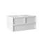 Martha Stewart Weston Stackable White Engineered Wood Boxes with Drawers, Office Desktop Organizers, Set of 3 LY-E115118A-3-WH-MS - alternate 9